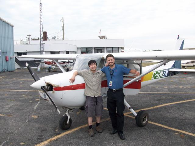Glen and instructor Jason